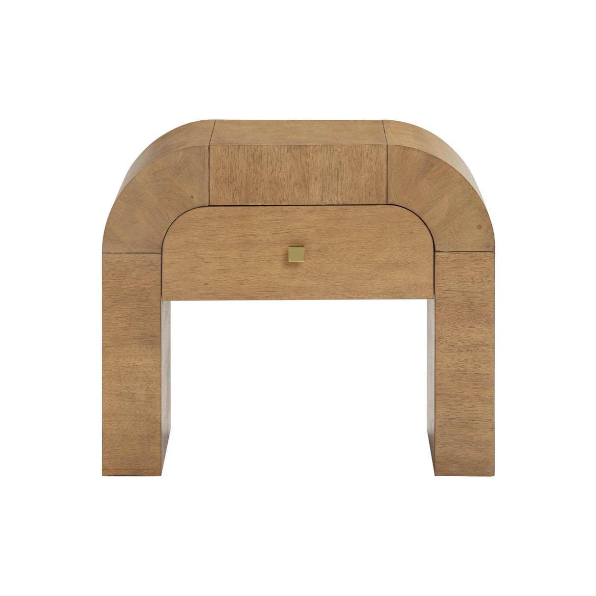 Hump 26" Arched Nightstand With Drawer