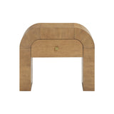 Hump 26" Arched Nightstand With Drawer