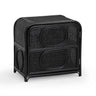 Tina 27" Rattan Nightstand With Storage