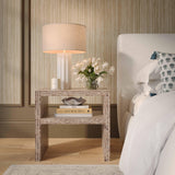 Derry 22" Capiz Shell Nightstand - View 11