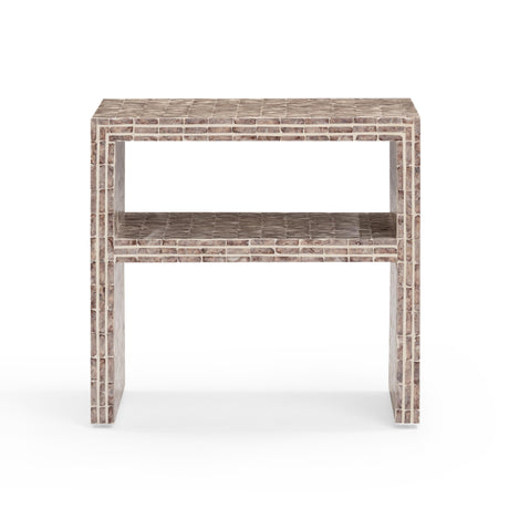 Derry 22" Capiz Shell Nightstand - View 10
