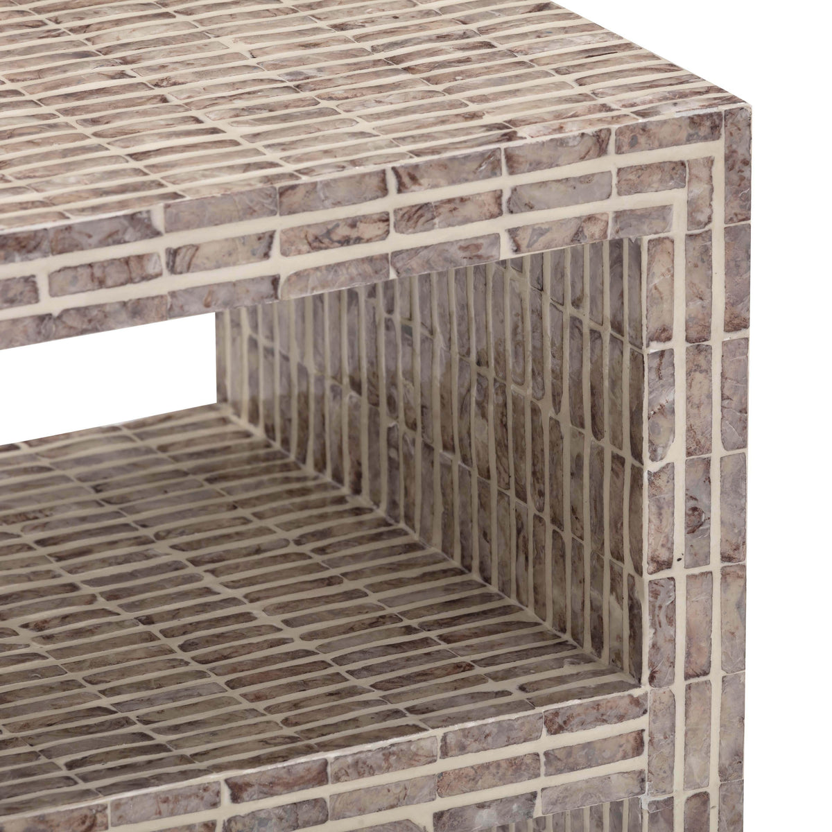 Derry 22" Capiz Shell Nightstand - View 15