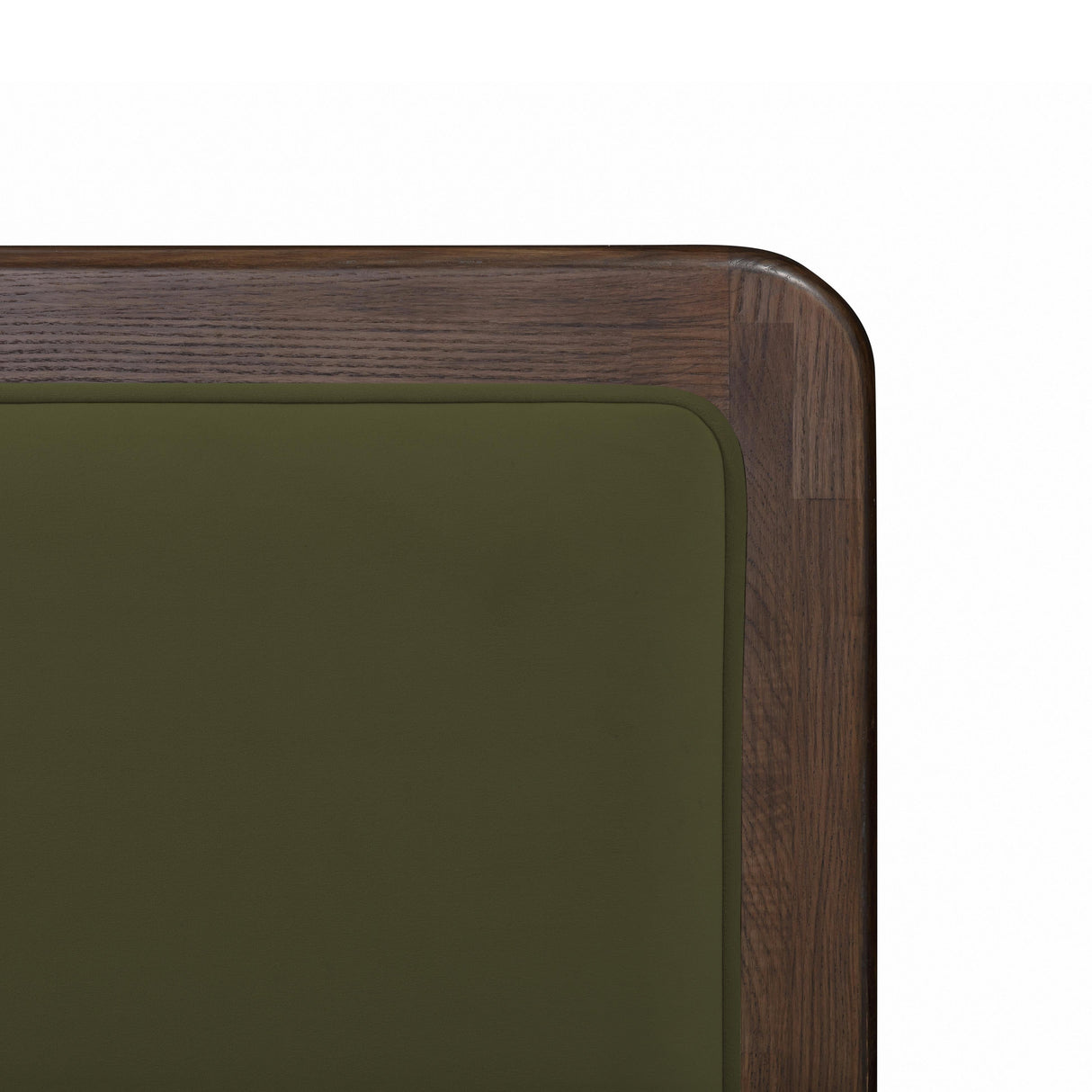 Hella Velvet and Ash Wood Bed