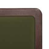 Hella Velvet and Ash Wood Bed