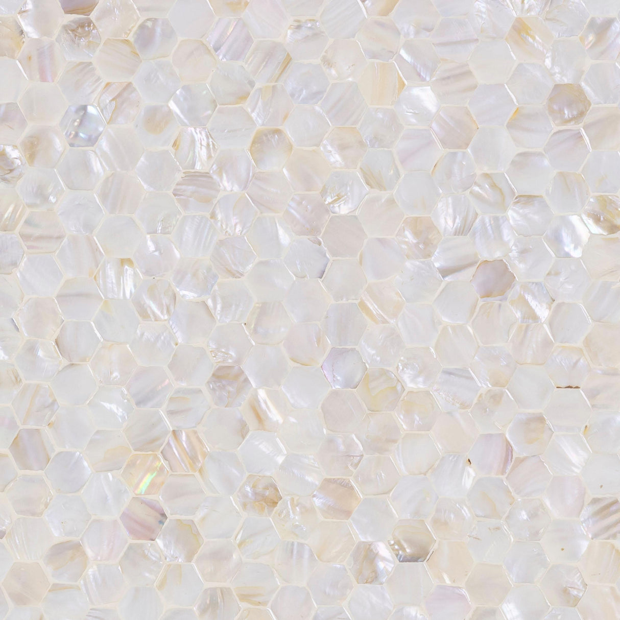 Piara 22" Natural Mother of Pearl Inlaid Nightstand With Drawer