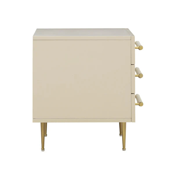 Trident Black Nightstand