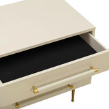 Trident Black Nightstand