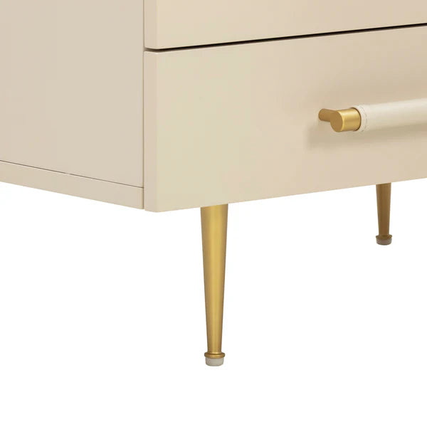 Trident Black Nightstand