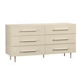 Trident 62" 6-Drawer Dresser