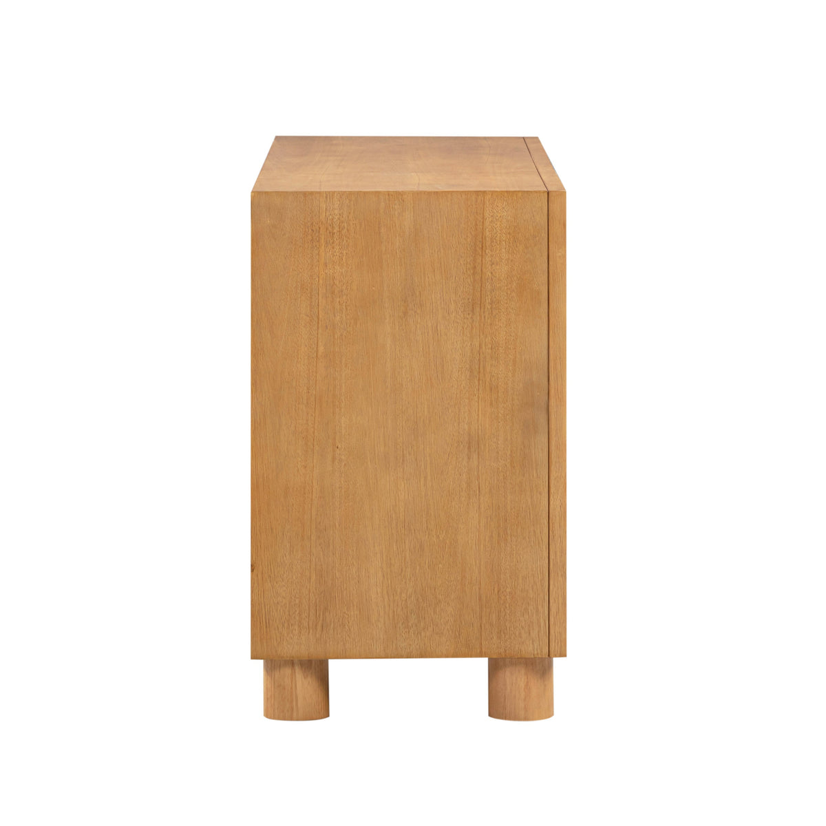 Miles 62" Natural Wood 6-Drawer Dresser - View 5