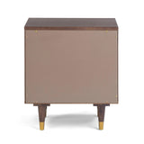 Sierra 22" Cane 2-Drawer Nightstand