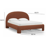 Orphea Performance Boucle Bed - View 35