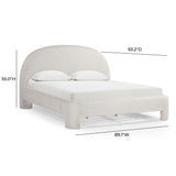 Orphea Performance Boucle Bed - View 59