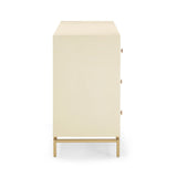 Pesce 57" Shagreen 6 Drawer Dresser