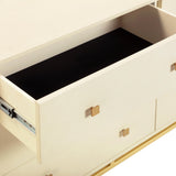 Pesce 57" Shagreen 6 Drawer Dresser