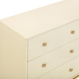 Pesce 57" Shagreen 6 Drawer Dresser