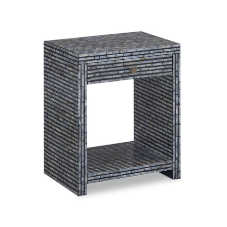 Cassis 20" Mother of Pearl 1-Drawer Nightstand - View 3