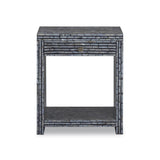 Cassis 20" Mother of Pearl 1-Drawer Nightstand - View 1