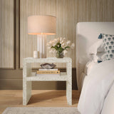 Derry 22" Capiz Shell Nightstand - View 20