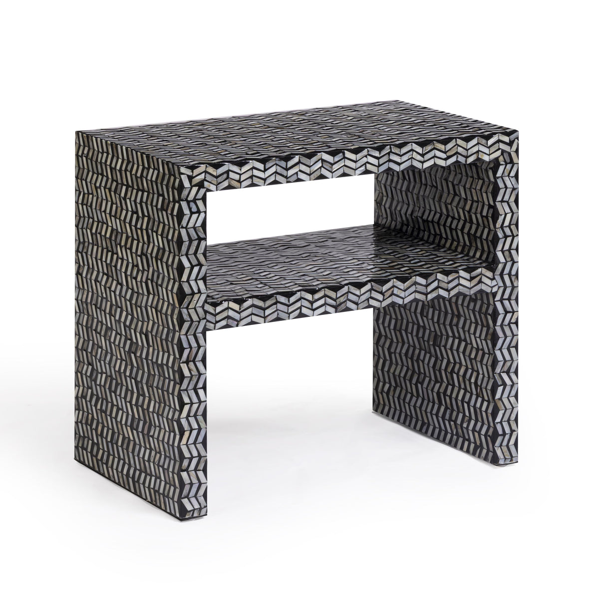 Derry 22" Capiz Shell Nightstand - View 28