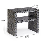 Derry 22" Capiz Shell Nightstand - View 31