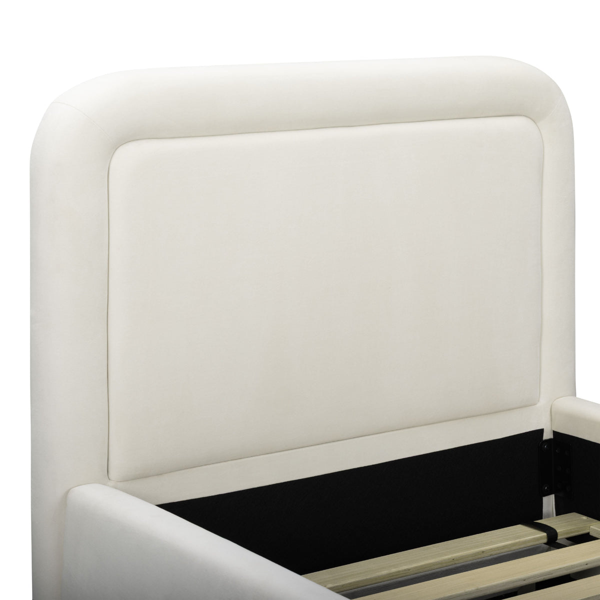 Studio apartment dual-purpose sleeping arrangement with Briella Twin Trundle Bed