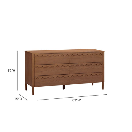 Oodle 62" 6-Drawer Dresser - View 7