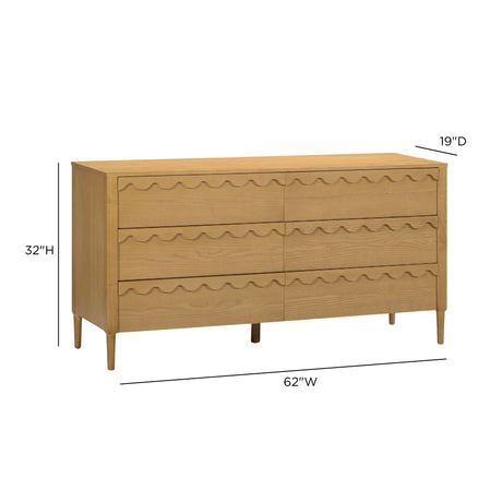 Oodle 62" 6-Drawer Dresser - View 15