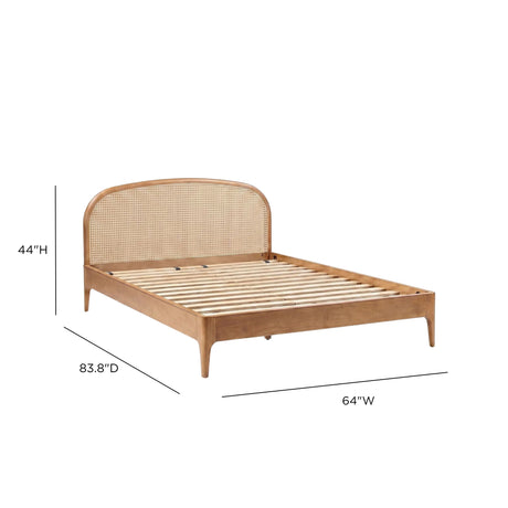 Mico Natural Rattan Bed - View 8