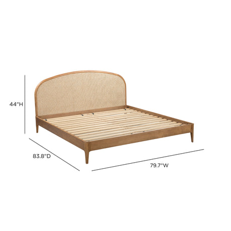 Mico Natural Rattan Bed - View 15