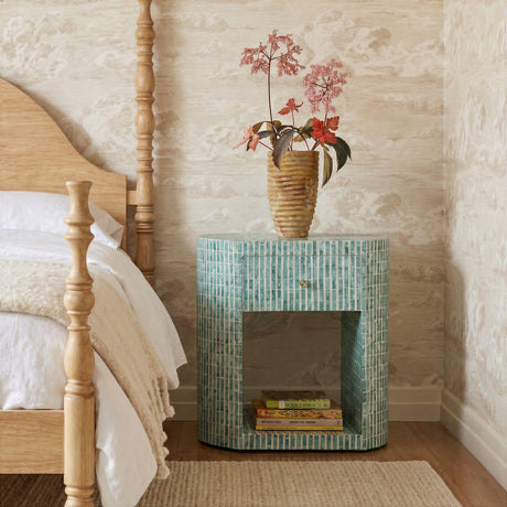 Prim 20" Capiz Shell Nightstand - View 2