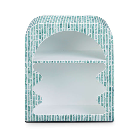 Jess 20" Capiz Shell Nightstand - View 1