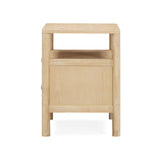 Tyra 22" Ash 2-Drawer Nightstand - View 7