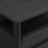 Tyra 22" Ash 2-Drawer Nightstand - View 13