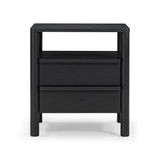 Tyra 22" Ash 2-Drawer Nightstand - View 1