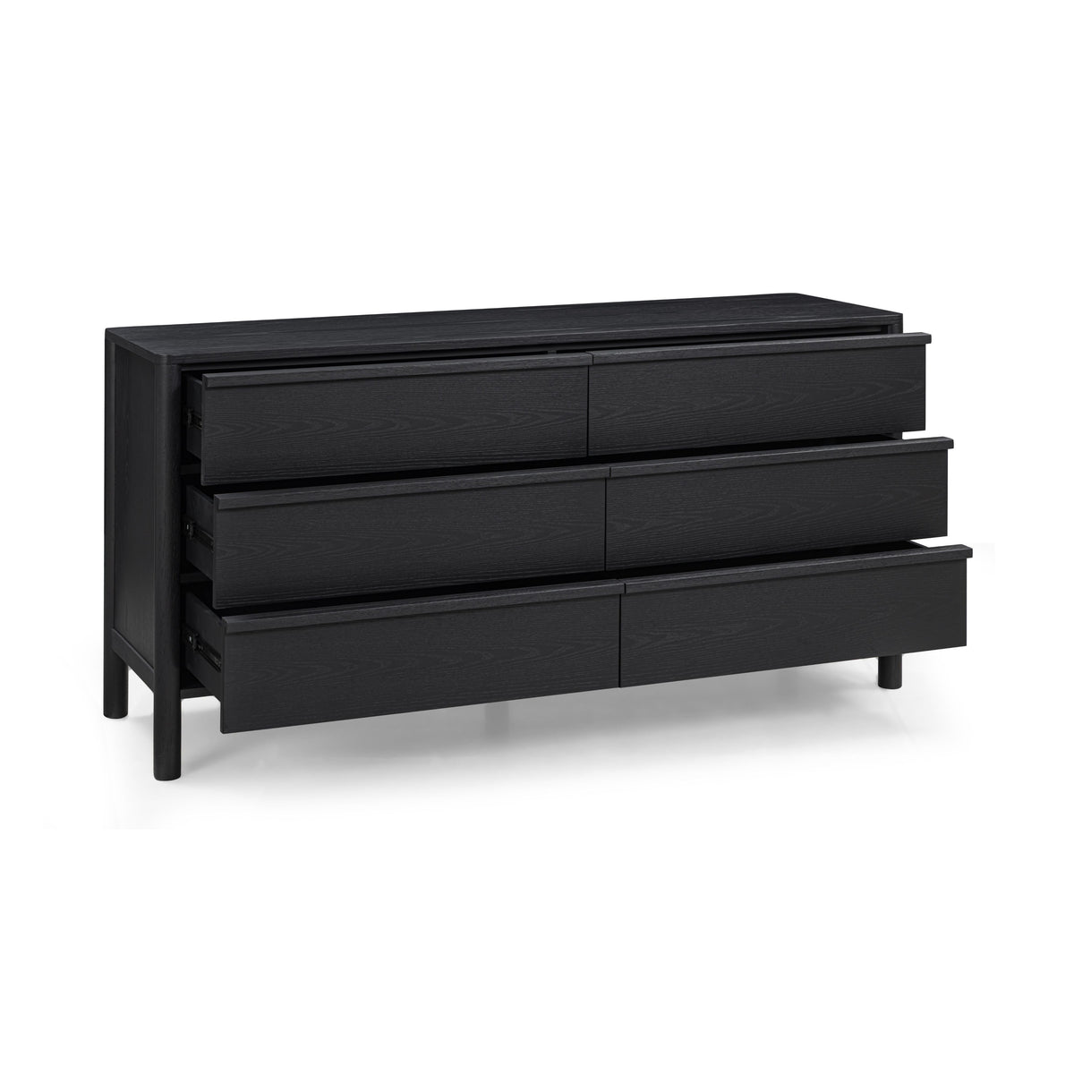 Tyra 62" Ash 6-Drawer Dresser - View 11