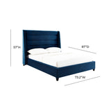 Koah Velvet Bed