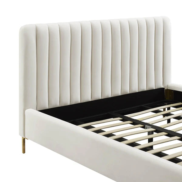 Angela Blush Bed in Queen