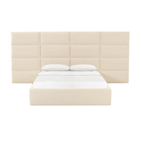Eliana Performance Velvet Headboard Wings - View 3