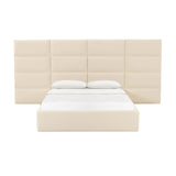 Eliana Velvet Bed with Wings