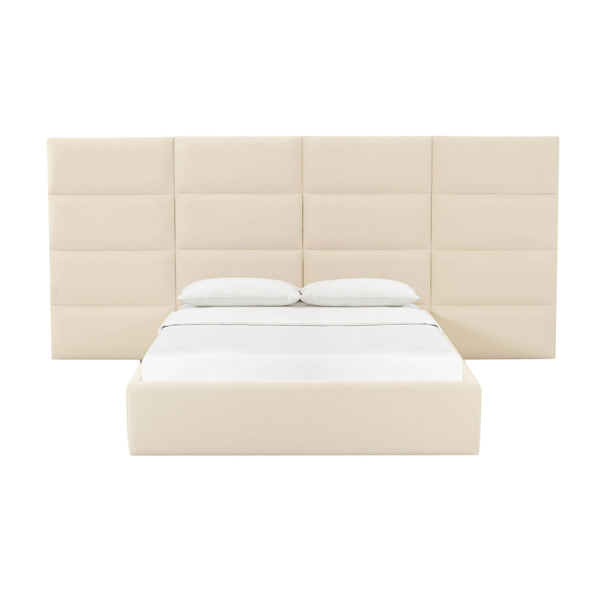 Eliana Performance Velvet Headboard Wings - View 24