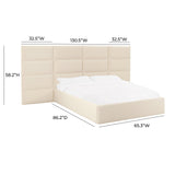 Eliana Performance Velvet Headboard Wings - View 26