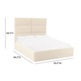 Eliana Velvet Bed