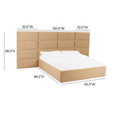 Eliana Performance Velvet Headboard Wings - View 32