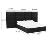 Eliana Performance Velvet Headboard Wings - View 20