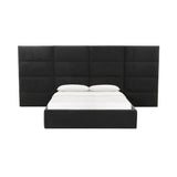 Eliana Velvet Bed with Wings