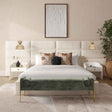 Eliana Cream Performance Boucle Headboard Wings - View 1