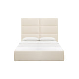 Eliana Cream Boucle Bed
