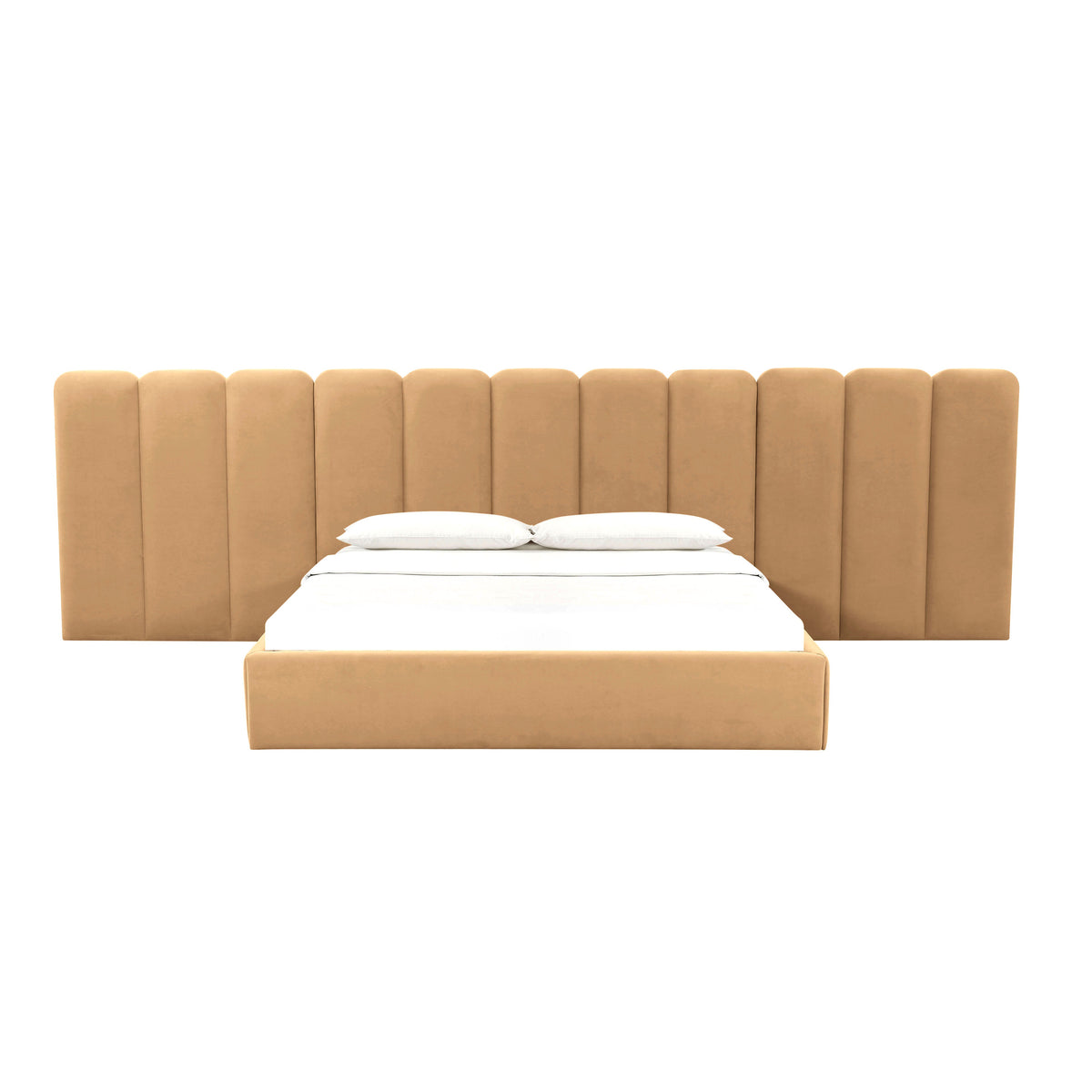 Palani Performance Velvet Headboard Wings - View 9