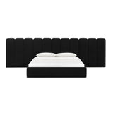 Palani Performance Velvet Headboard Wings - View 15